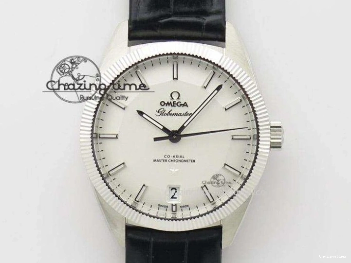 0327 Thermal Speedmaster ’57 Co-Axial SS RG OMF 1:1 Best Edition White Dial On SS RG Bracelet A9300 (Free Leather Strap) 8074